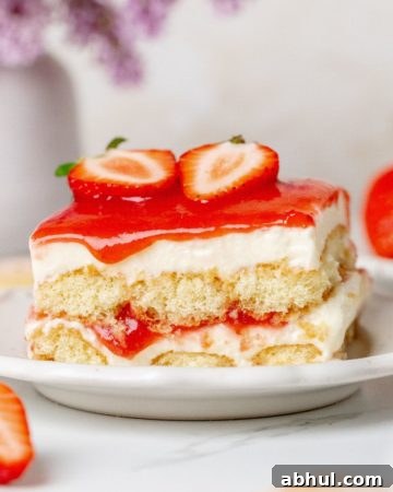Strawberry Tiramisu