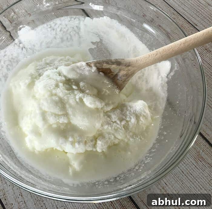 Mix until dough forms