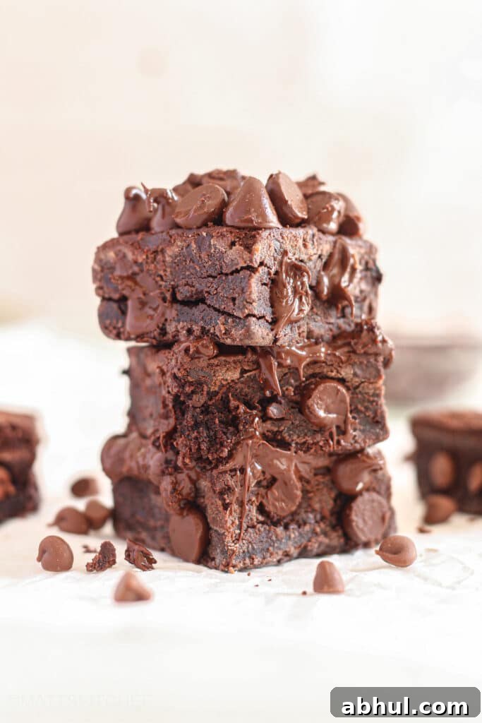 Brownies using Black Beans