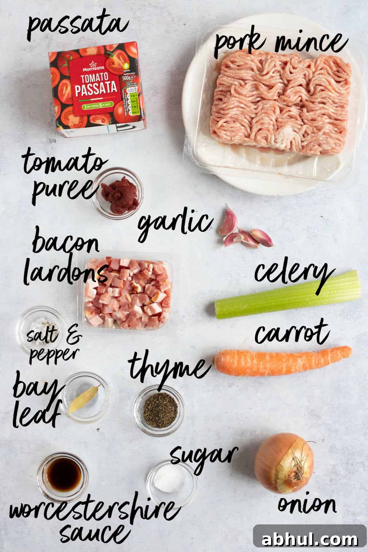 Slow Cooker Pork Ragu: Tender Slow-Braised Pork Ragù Recipe 3 Ingredients for slow cooker pork ragu.