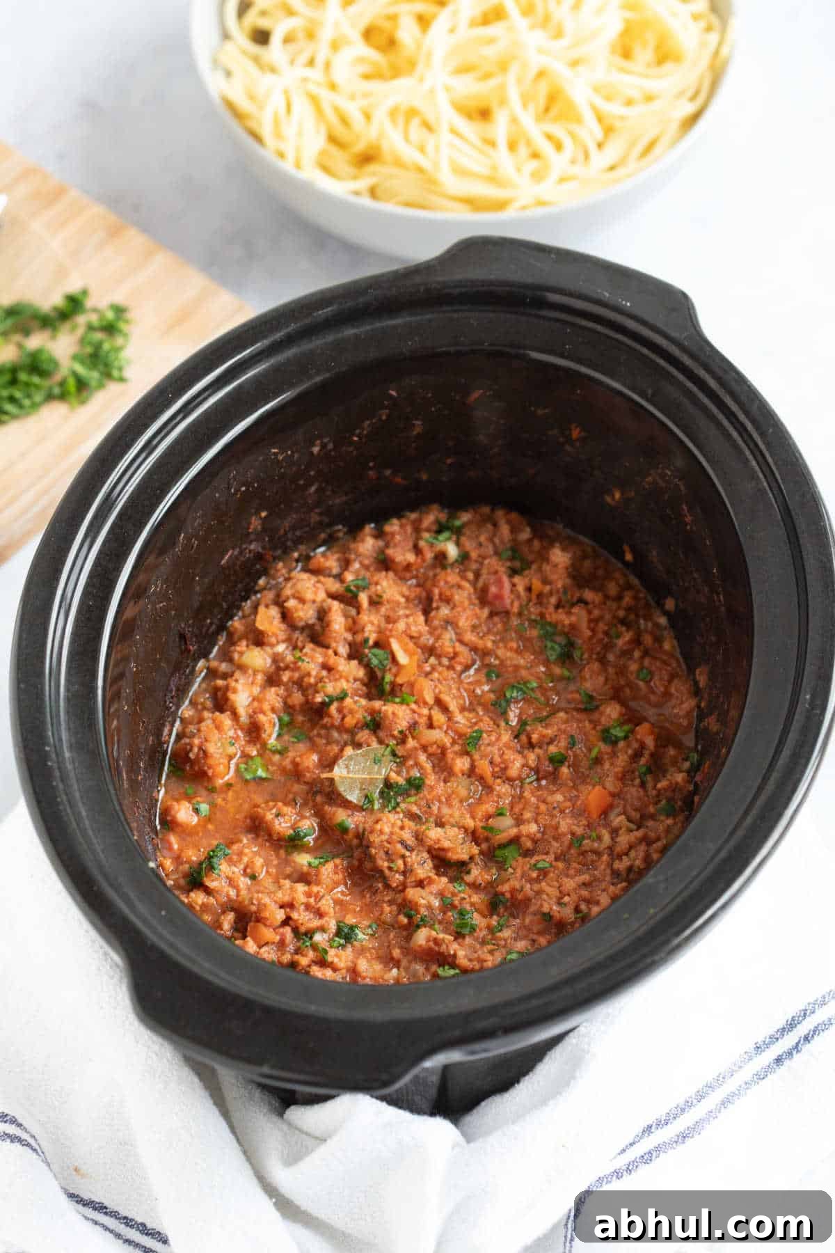 Slow Cooker Pork Ragu: Tender Slow-Braised Pork Ragù Recipe 6 img 20146 5