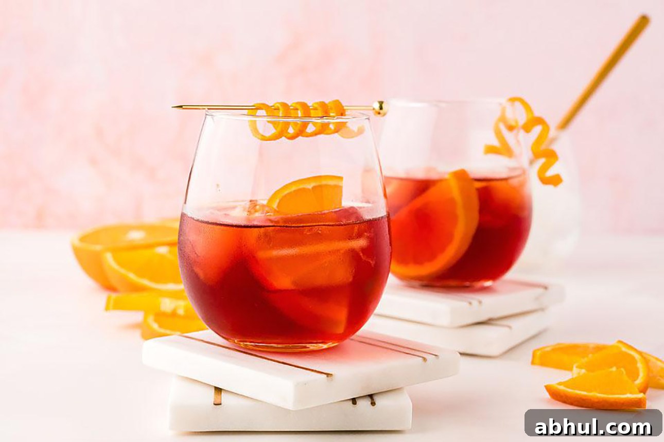 The Classic Negroni Cocktail