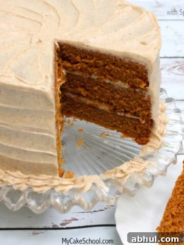 Amazingly moist and delicious scratch Gingerbread Cake with Spiced Cream Cheese Frosting!