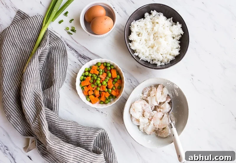 fried rice with shrimp