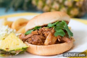 Crockpot Pineapple Pulled Pork