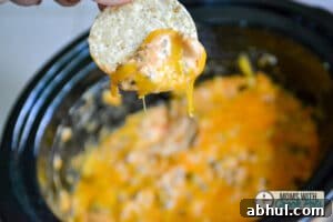 Crockpot Cheeseburger Dip