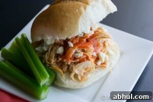 Crockpot Buffalo Chicken