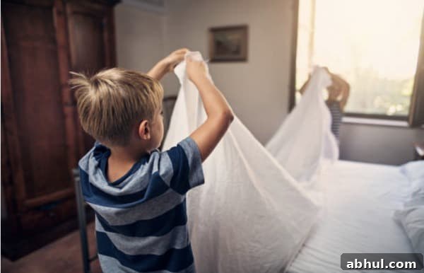 age appropriate chore list for kids