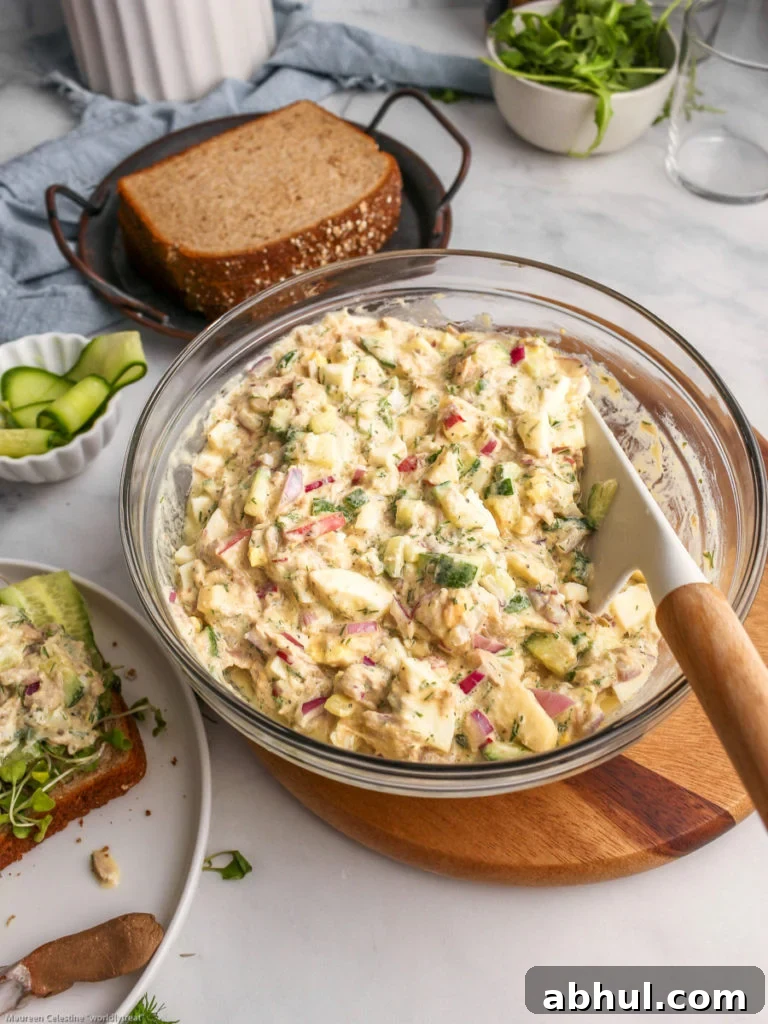 tuna cucumber salad