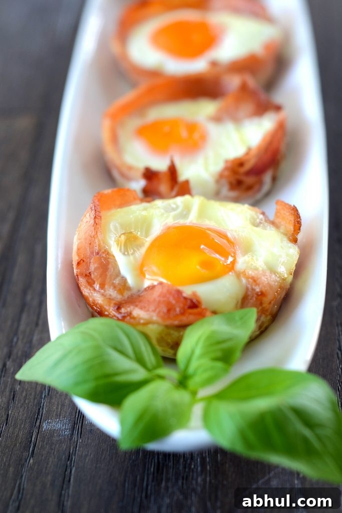 bacon and egg muffins