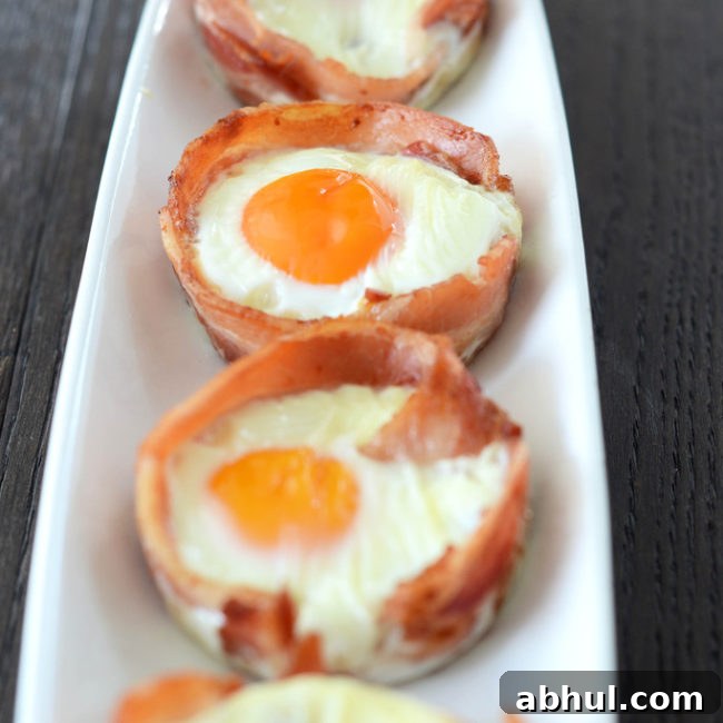 bacon and egg muffins
