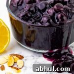 glass bowl of Homemade Cherry Pie Filling