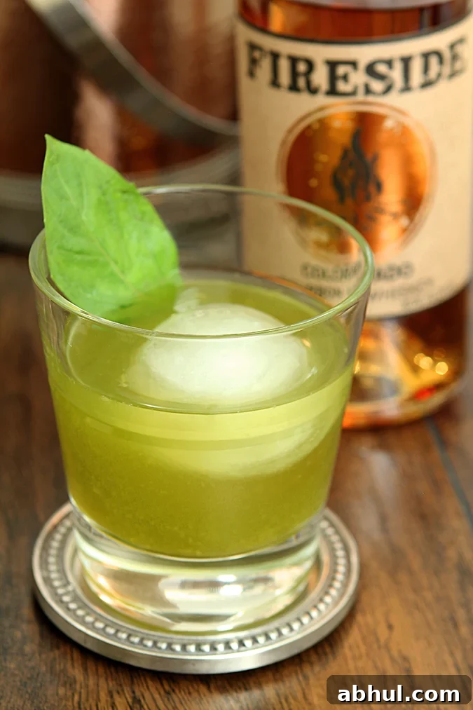 Basil Old Fashioned