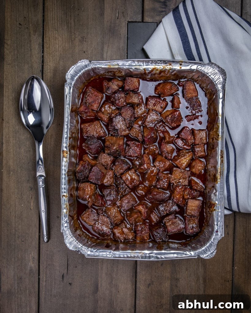 Chuck roast burnt ends