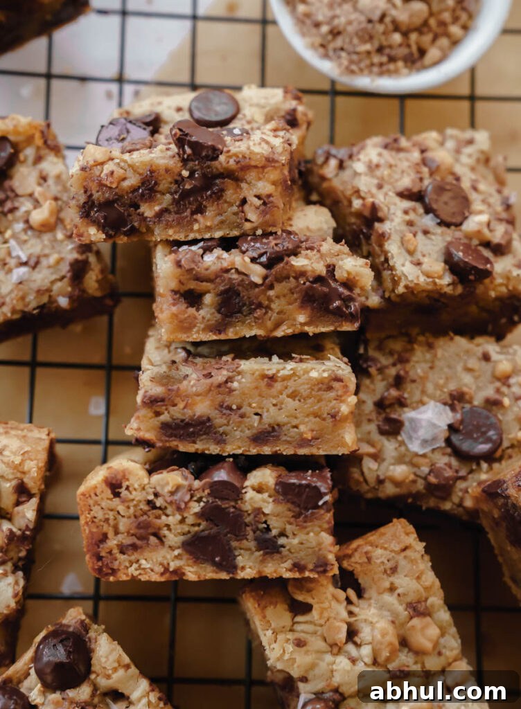 blondies closeup