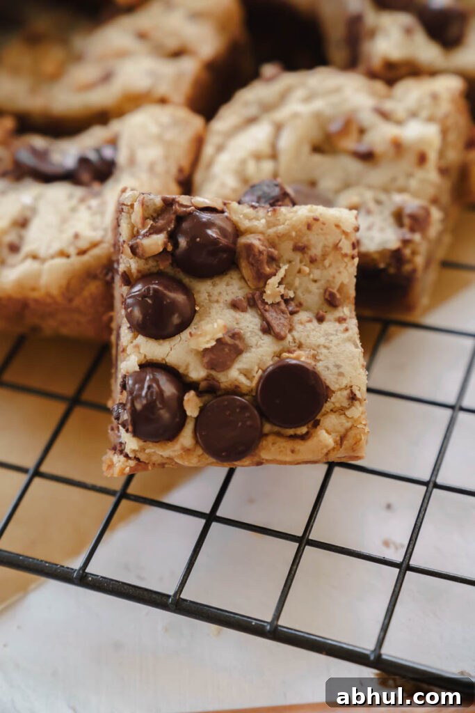 stack of blondies