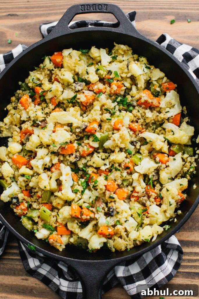 Stovetop Cauliflower Rice by Flora & Vino