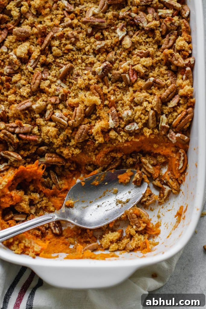 Vegan & Grain-Free Sweet Potato Casserole by Flora & Vino