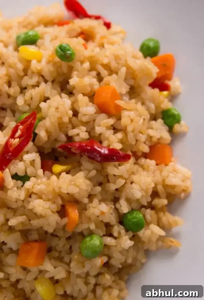 Ingredients for Subgum Fried Rice