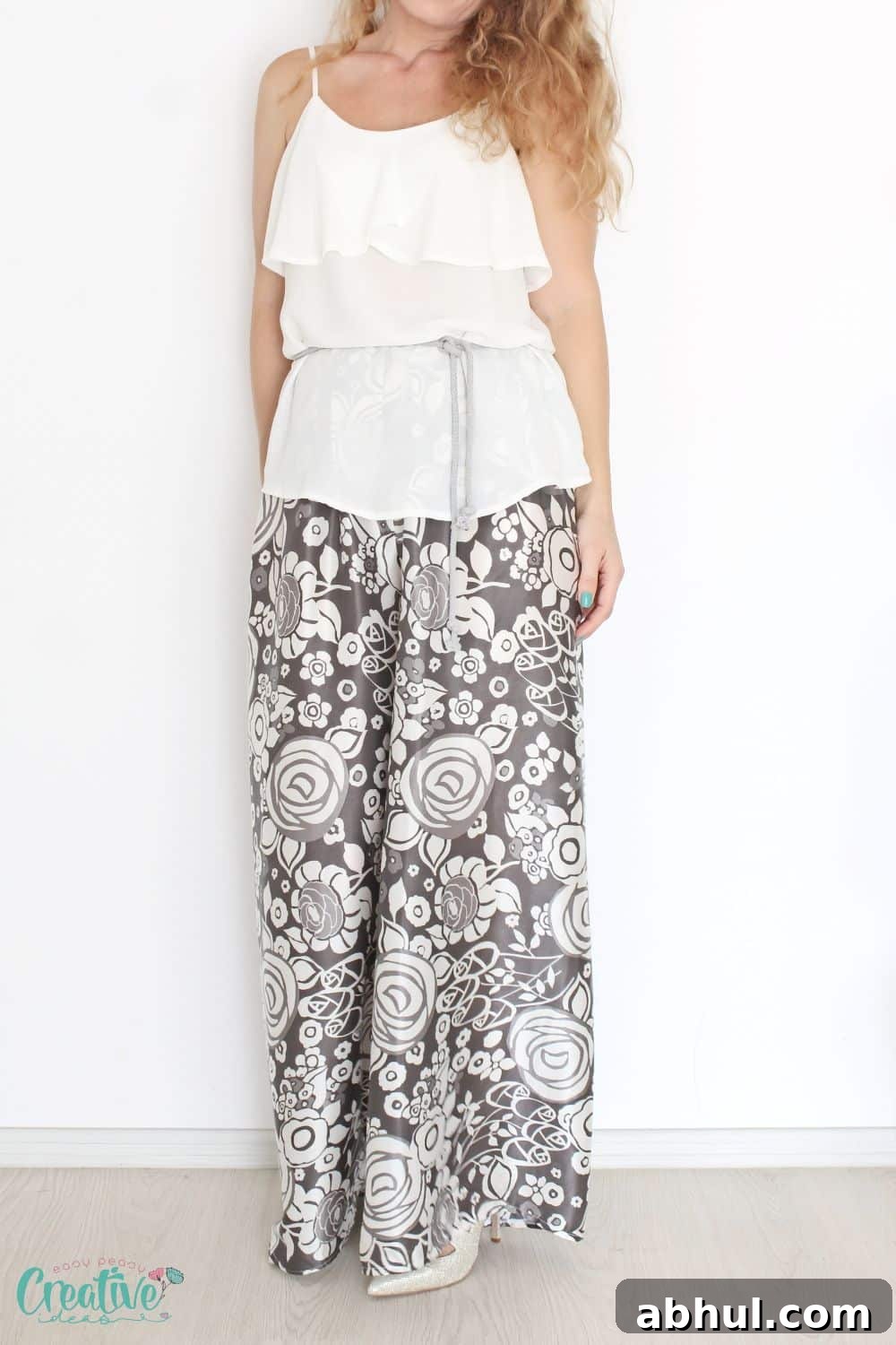 Sew Flowy Wide-Leg Pants: Step-by-Step Sewing Pattern Guide 3 Wide leg pants sewing pattern