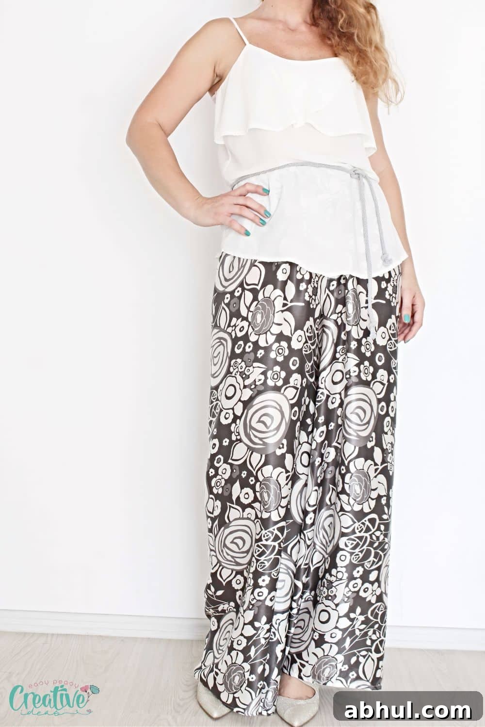 Sew Flowy Wide-Leg Pants: Step-by-Step Sewing Pattern Guide 4 DIY wide leg pants
