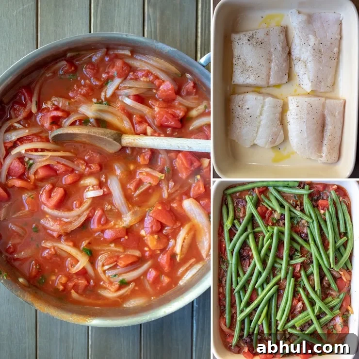 Mediterranean Baked Fish