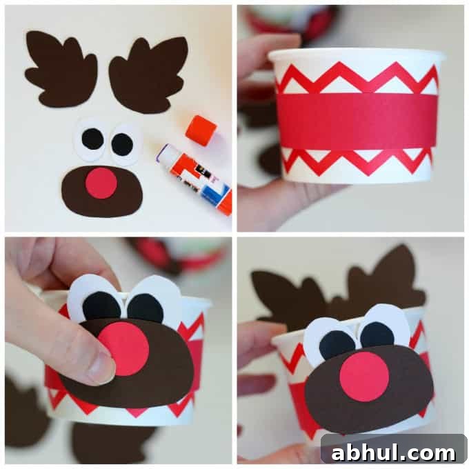 Rudolph Snack Cups