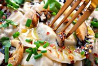 Vegan Fig & Wild Mushroom Ravioli Recipe for Fall Entertaining