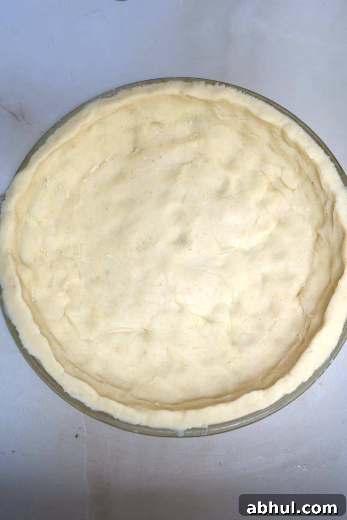 pie crust ready to bake