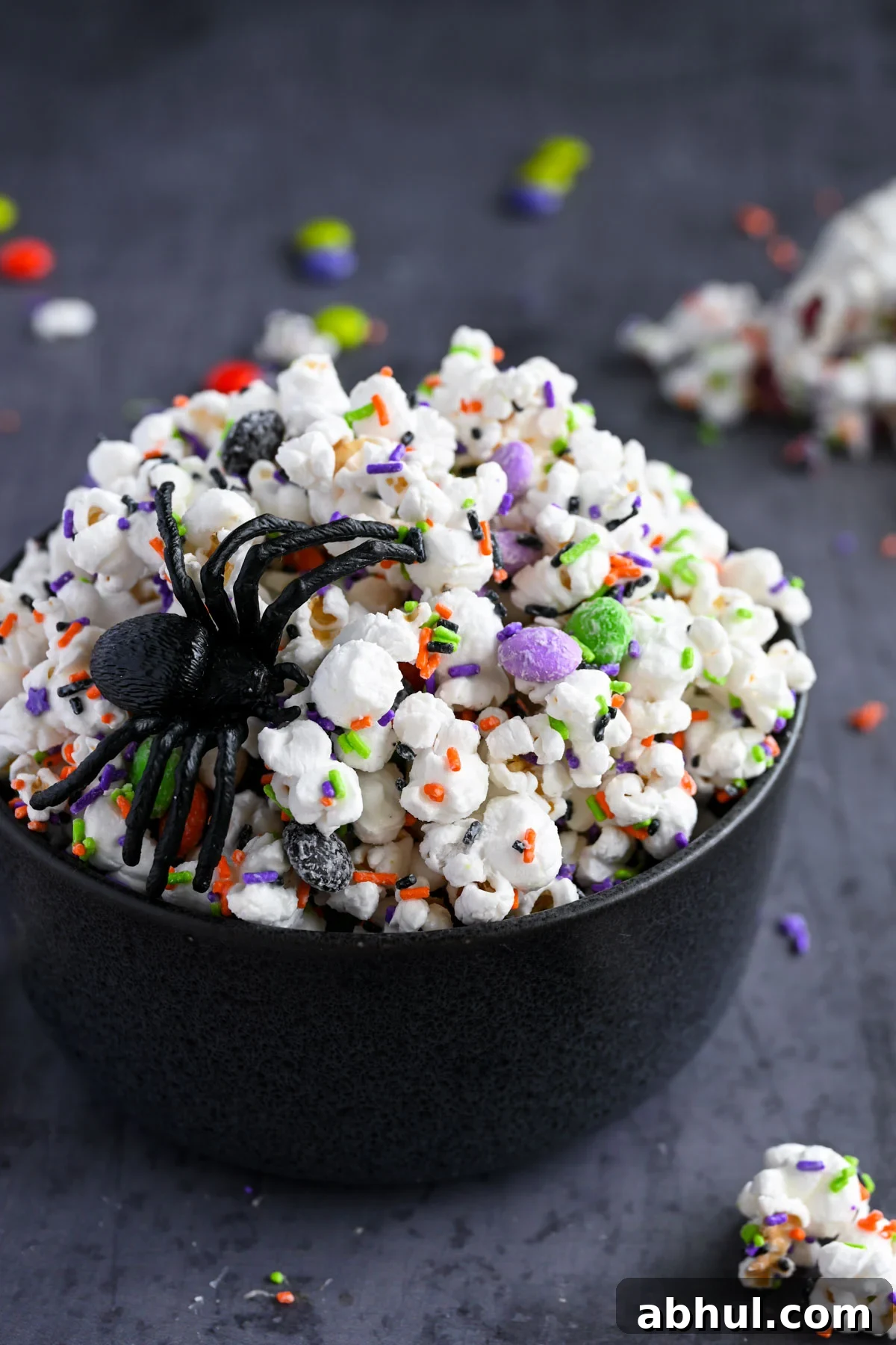 Halloween popcorn.