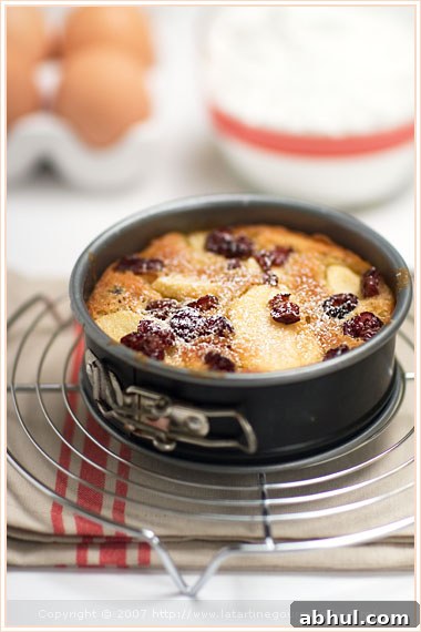 reine reinette apple cake