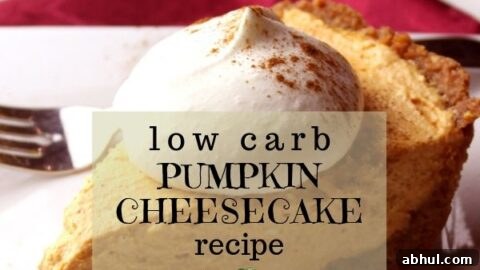 Low carb pumpkin cheesecake