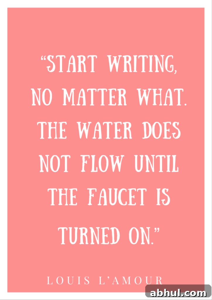 Writing Quote Gap Year
