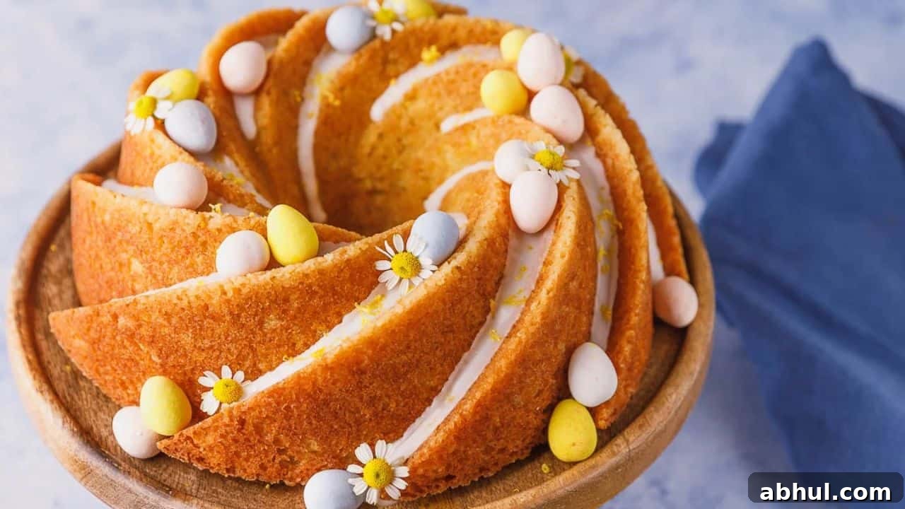 Easter Lemon Bundt Cake Recipe