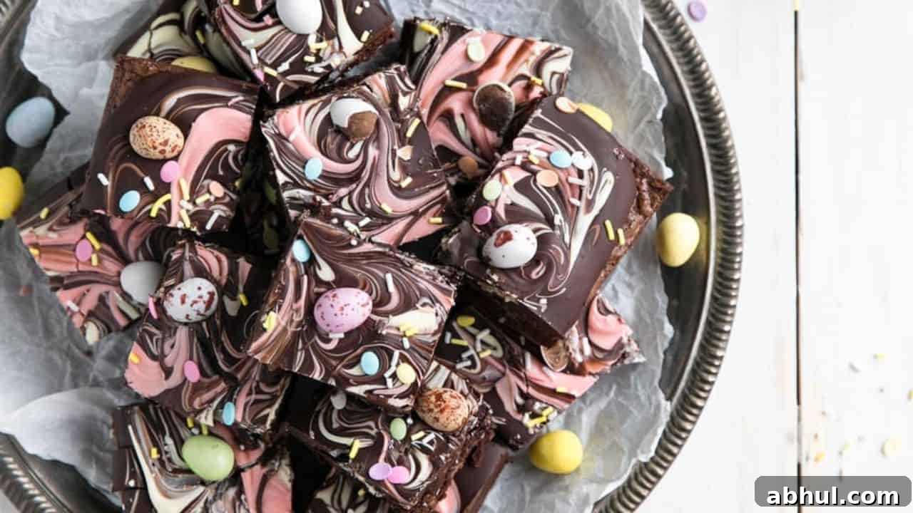 Easter Brownies