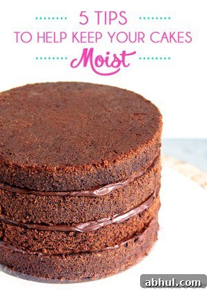 5 Tips To Help Keep Your Cakes Moist