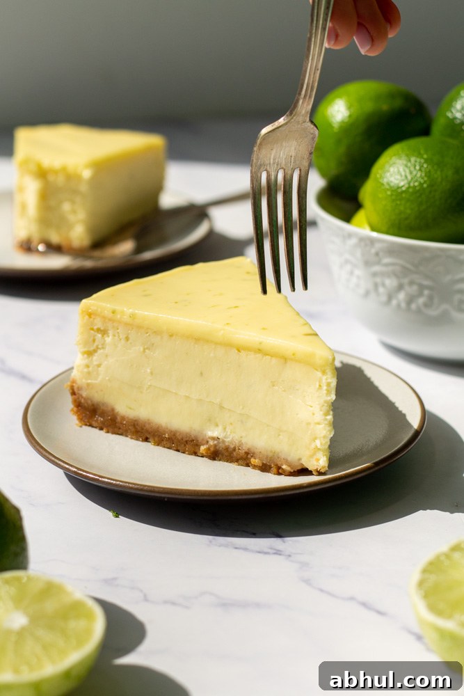 key lime cheesecake
