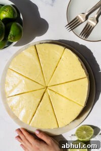 key lime cheesecake
