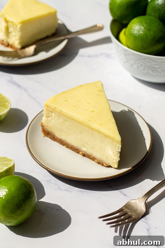 key lime cheesecake