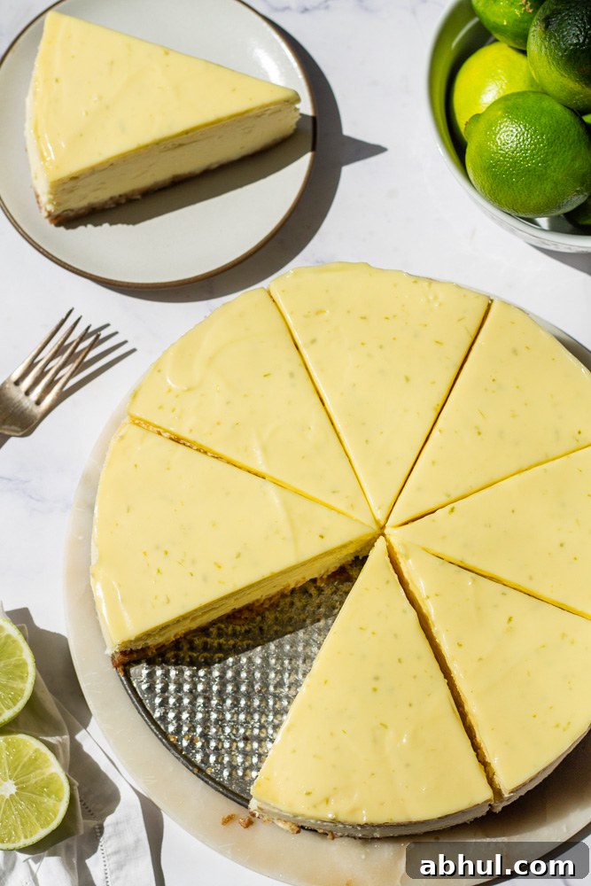 key lime cheesecake