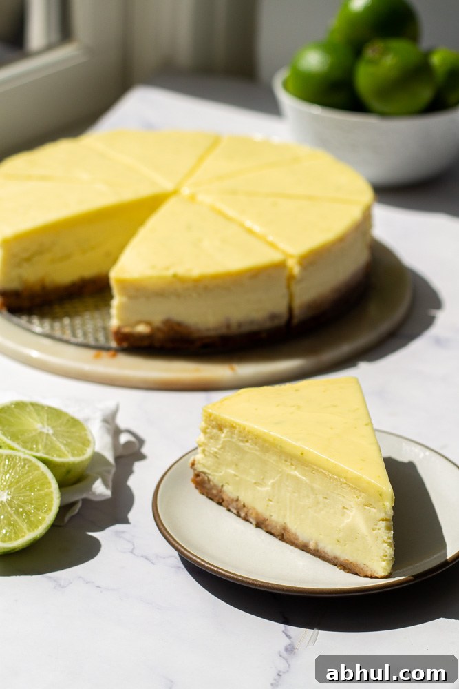 key lime cheesecake