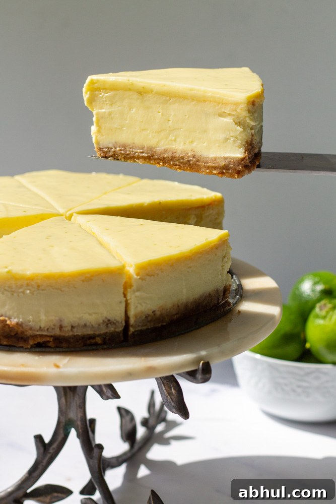 key lime cheesecake