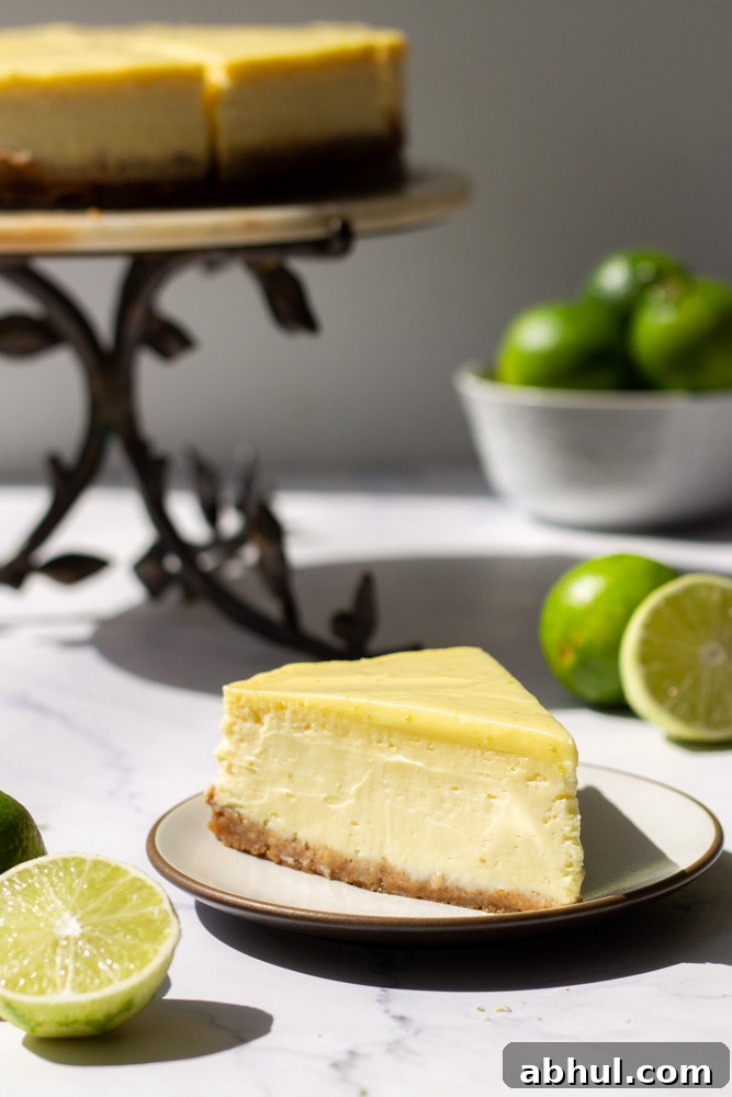 key lime cheesecake