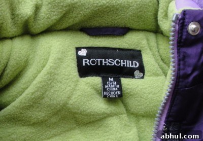 Rothschild Kids' girls purple winter coat