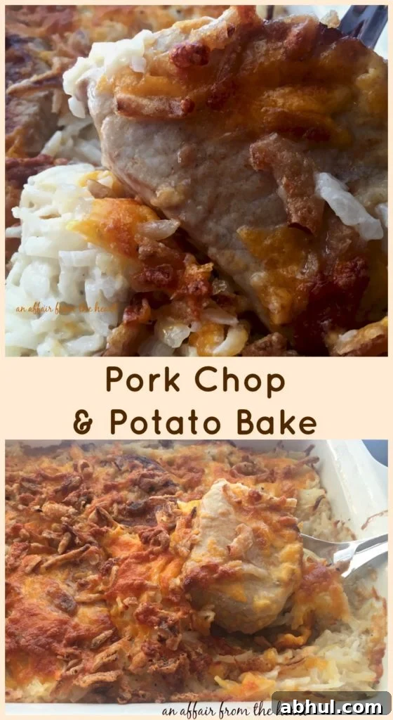 Pork Chop & Potato Bake