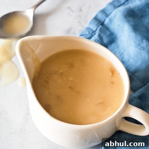 Gravy In Gravy Boat