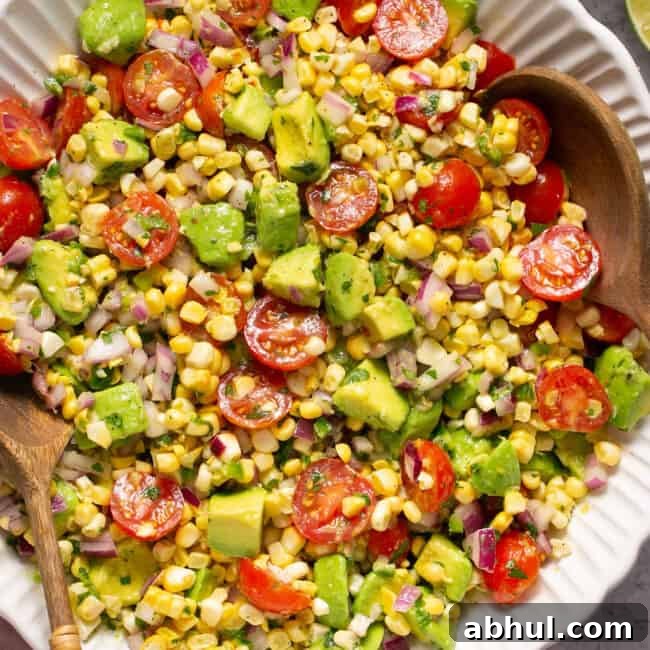 avocado corn salad
