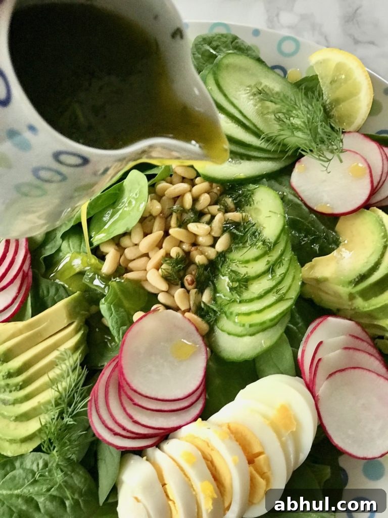 Simple Spinach Salad