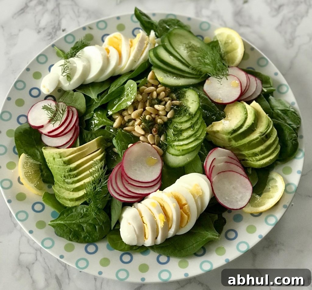 Simple Spinach Salad