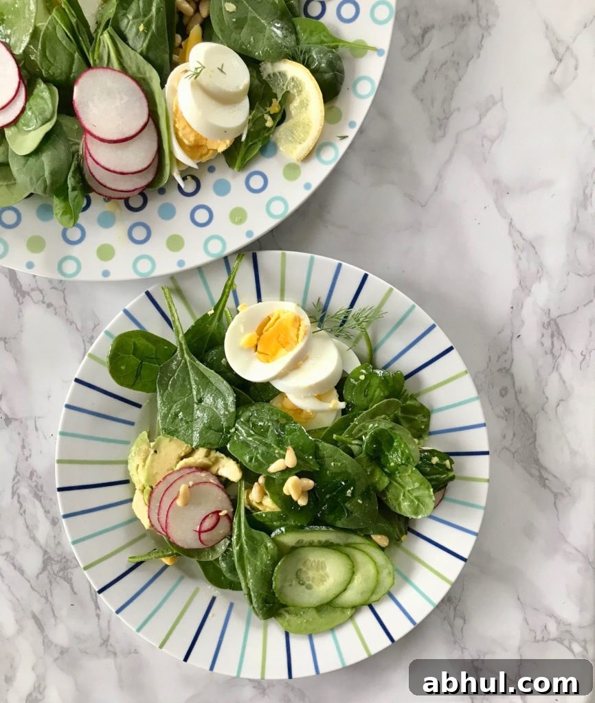 Simple Spinach Salad